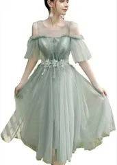 送料無料 未使用 結婚式 大きいサイズ ドレス 15号 XXL (OPN2939)