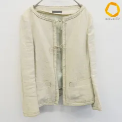 アルベルタフェレッティ ALBERTAFERRETTI シルク リネン ジャケット ノーカラー リネン レディース [a966769]のサムネイル
