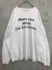 JOURNAL STANDARD LUXE ジャーナルスタンダード プリントロンＴ Make hay カットソー 白 ■◇ レディース