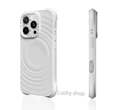 新品iPhone  ウェーブシリコンケースiPhone17pro Max CASETiFY  用ケース MagSafe対応iPhone17/iPhone16/16pro/16pro max/15/15pro/15pro max/14/14pro/13/衝撃保護