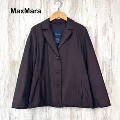 S Max Mara エスマックスマーラ 光沢 シルクブレンド ジャケット パープル レディース アウターのサムネイル