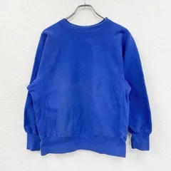 古着 used　80s　Champion　チャンピオン　リバースウィーブ　スウェット/トレーナー　完全目無し　ブルー　Mサイズ