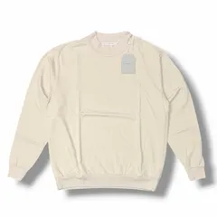 参考上代26400円 未使用 UNIVERSAL PRODUCTS 24AW WOOL MOCK NECK SWEAT SHIRT ウールモックネックスウェット 長袖 カットソー ユニバーサルプロダクツ 243-60108 アイボリー 1 （12177M）のサムネイル