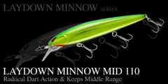 【新品】ノリーズ　レイダウンミノーミッド 110F　NORIES LAYDOWN MINNOW MID 110Fのサムネイル