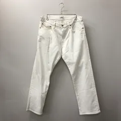 【中古品】POLO RALPH LAUREN ポロ・ラルフローレン CLASSIC FIT WHITE DENIM PANTS クラシックフィット ホワイト デニムパンツ ボトムス 【158-250113-kk-11-tei】