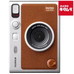 【新品】フジフイルム インスタントカメラ instax mini Evo 「チェキ」BROWN USB Type-C対応 富士フイルム ちぇき フイルムカメラ
