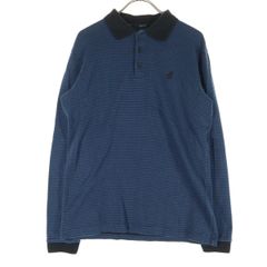 agnes b. homme アニエスベーオム ポロシャツ 半袖 ブルーMサイズ 
