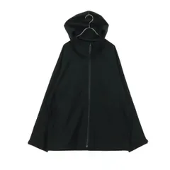 美品 UNIQLO ユニクロ 長袖 ブロックテック ジップパーカー L ブラック メンズ 古着