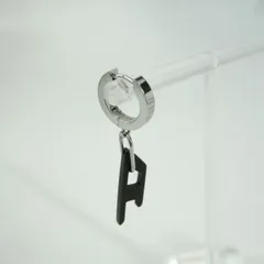 DIESEL ディーゼル 片耳用 フープピアス DX1418931　※中古