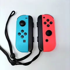 Nintendo Switch ジョイコンストラップ レッド ブルー セット 純正 Joy-Con