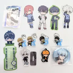 ブルーロック 氷織羊 凪誠士郎 アクスタ 潔世一 しおり アクリルキーホルダー ステッカー まとめ売り