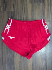 Mizuno ミズノ MTC MCライン レーシングパンツ ランパン XL 赤 陸上 マラソン