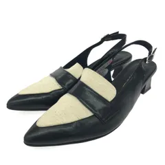 hills avenue ヒルズアベニュー バックストラップパンプス 表記サイズ:23 レザー    ブラック レディース / 240001196333