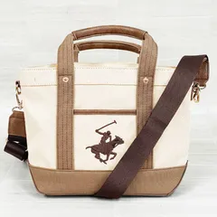 【新品・訳あり】ビバリーヒルズポロクラブ エルガリートートS ブラウン BEVERLY HILLS POLO CLUB BH3006N