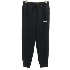 adidas アディダス スウェット ジョガーパンツ M ブラック メンズ 古着