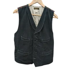 RRL RALPH LAUREN ダブルアールエル ラルフローレン ショールカラー モールスキンジレベスト 0200000876 782973820001 サイズ S 6496のサムネイル