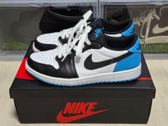 出品 (260)NIKE ジョーダン 1 レトロ ロー OG パウダー ブルー