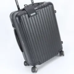 美品 リモワ サルサ 4輪 ポリカーボネート スーツケース キャリーケース バッグ 出張 旅行 ブラック 黒 メンズ RBM DU37-8【中古】のサムネイル