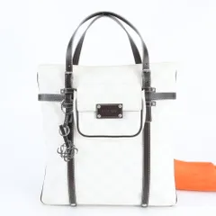 美品 ロエベ アナグラム リピート レザー トート バッグ 肩掛け ショルダー ハンド A4 レディース RBM DU37-10【中古】