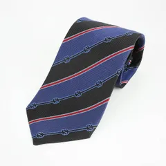 新品 グッチ GUCCI ネクタイ  ネイビー