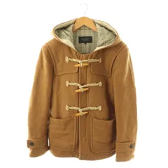 バーバリーブラックレーベル BURBERRY BLACK LABEL ダッフルコート ショート丈 アウター M キャメル /DF ■GY17