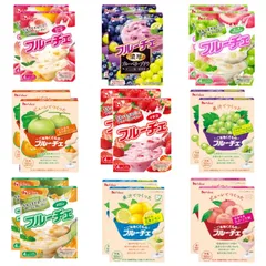 ハウス食品 フルーチェ 9種各2個 イチゴ ミックスピーチ メロン ピーチマスカット 北海道産富良野メロン 濃厚ブルーベリーブドウ 福島県産あかつき桃 瀬戸内広島レモン 山梨県産シャインマスカット 食べ比べ まとめ買いのサムネイル