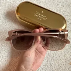 ヴィヴィアン・ウエストウッド ピンク サングラス + ケース