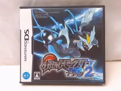  ゲーム ニンテンドーDS ソフト ポケットモンスター ブラック2 取扱説明書付き 中古品