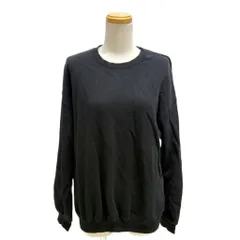 コムサイズム COMME CA ISM スウェット トレーナー 大人サイズ 黒バックロゴ■ECD001 /TD