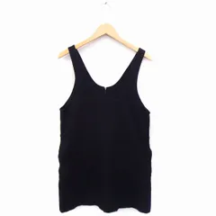 プロポーション ボディドレッシング PROPORTION BODY DRESSING ワンピース Uネック ノースリーブ ひざ丈 無地 3 ブラック 黒 /FT10