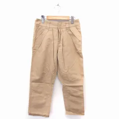 B&Y ユナイテッドアローズ BEAUTY&YOUTH ビューティー&ユース パンツ チノパン 無地 コットン 綿 S ベージュ /FT42