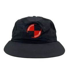 【キャップ/帽子】USA製 80-90s Saturn Cycling Team（サターン・サイクリング）ビンテージ トラッカーキャップ ナイロン ブラック 黒 ホワイト 白 レッド 赤 US製 アメリカ製 Made in USA