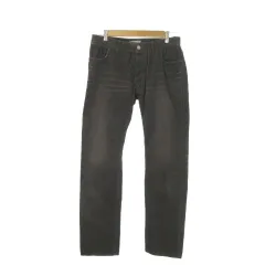 ジュンメン JUN MEN COLLECTION コーデュロイパンツ S グレー ストレート ダメージ加工 ボタンフライ /AO37 ■ECB001のサムネイル