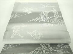 伊藤若冲 袋帯 水墨画 未使用品 正絹 六通 HOT137 - メルカリ