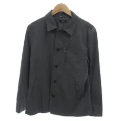 シップス SHIPS 美品 ツイルストレッチ エアータッチ カバー ジャケット L ダークグレー ノッチドラペル 114-04-0112 /HW ■ECA003のサムネイル