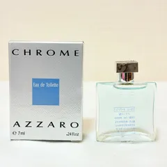 新品未使用　AZZARO CHROME eau de toilette アザロ　クローム　オードトワレ　香水　7mlのサムネイル