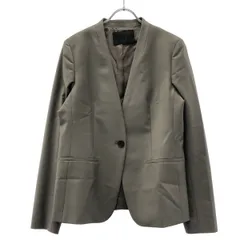 iCB アイシービー ノーカラーセットアップスーツ 7065852 グレージュ系 42