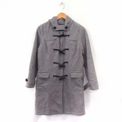 イング INGNI コート アウター ダッフル ロング ポケット シンプル M ライトグレー /ST37