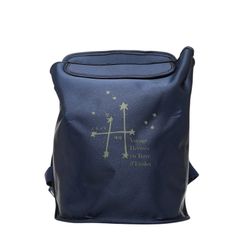 HERMES バックパック サテン ネイビー - メルカリ