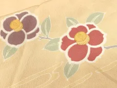 平和屋着物■上質な小紋　枝橘　金彩　正絹　逸品　CABF3847ev