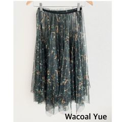 ワコール Yue チュール スカート ブラック - メルカリ