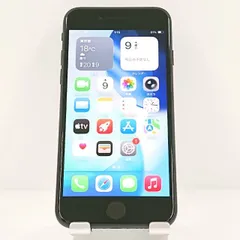 iPhoneSE 第2世代 64GB au ブラック 送料無料 本体 c18871