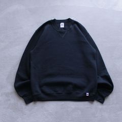 90s USA製 ブラック 無地 黒 Russell ラッセル スウェット L - メルカリ