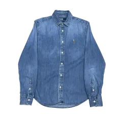 4 ポロラルフローレン レディース シャンブレー シャツ