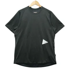 AND WANDER アンドワンダー 574-1964011 ドライジャージーラグランショートスリーブ 半袖Ｔシャツ チャコール サイズ4 正規品 / 54598のサムネイル