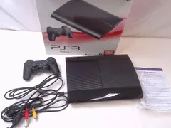  ゲーム プレイステーション3 PS3本体 CECH-4200B ブラック 箱 説明書 周辺機器付き 【まとめ売り 中古品】