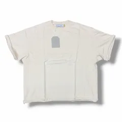 参考上代19800円 未使用 UNIVERSAL PRODUCTS 25SS PHATEE HEMP HALF SLEEVE SWEAT ヘンプ半袖スウェット Tシャツ カットソー コラボ ユニバーサルプロダクツ 251-60110 ホワイト 1 12178Mのサムネイル