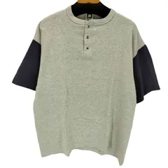 コットンデラックス COTTON DELUXE 90S コットンヘンリーネックS/S Tシャツ メンズ JPN：XL 