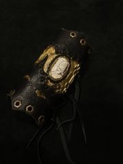 着画あり vkei お兄系 KMRiiケムリ レザーブレスレット - メルカリ