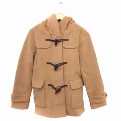 アーバンリサーチ URBAN RESEARCH ダッフル ミディ コート アウター フード ウール F キャメル 茶 /FT7